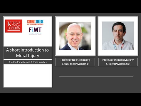 Defining Moral Injury in Mental Health Contexts