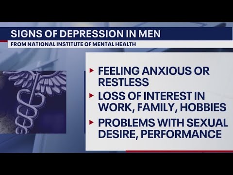 Recognizing Depression Symptoms Common in Men