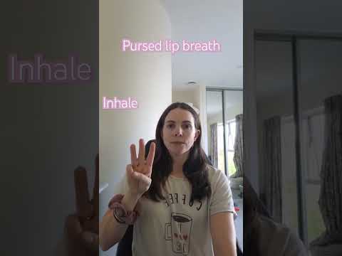Pursed Lip Breathing for Stress Relief in Asthma Patients