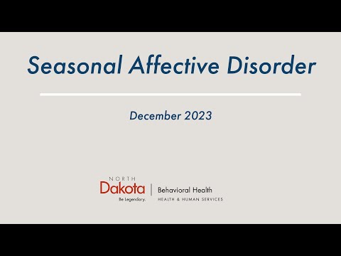 Psychological Factors Behind Seasonal Depression