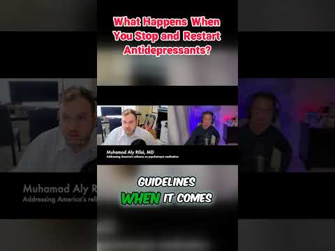 Restarting SSRIs After Discontinuation: What to Consider