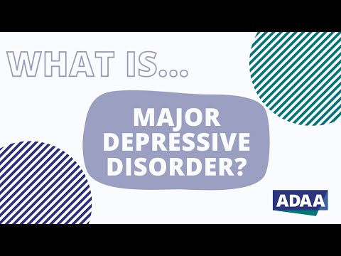 What MDD Stands for in Mental Health Contexts