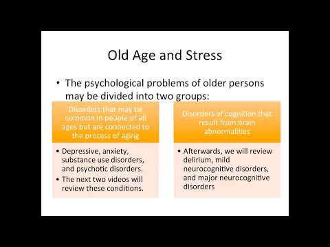 Cognitive Decline and Its Psychological Implications