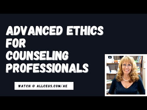 Ethical Standards for Mental Health Professionals in Therapy