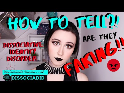 Unmasking the Myths of Faking Dissociative Identity Disorder