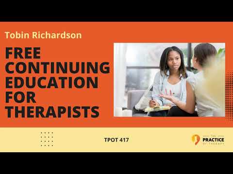 Mental Health Resources for Free Continuing Education for Therapists