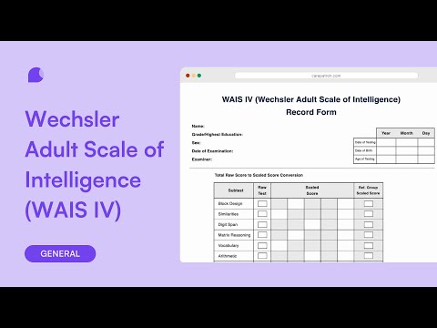 Assessing Adult Intelligence with the Wechsler Scale