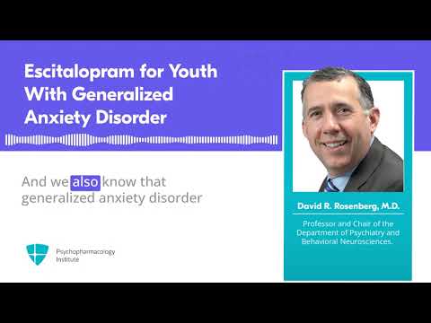 Escitalopram and Its Role in Treating Anxiety Disorders