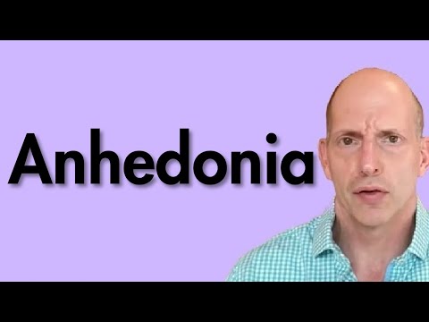 Physical Anhedonia and Its Effects on Mental Wellbeing