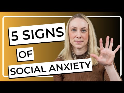 Recognizing Symptoms of Social Anxiety Disorder