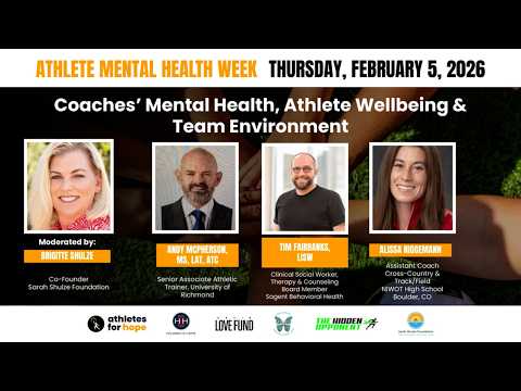 Coaches Supporting Mental Health in Athletes and Beyond