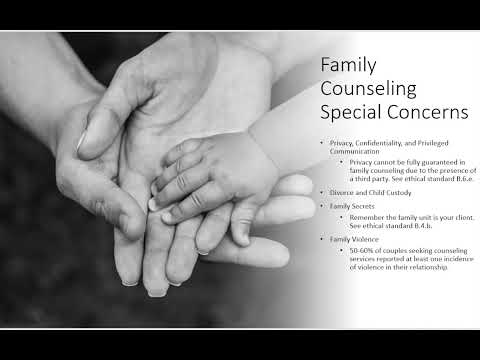 Ethics and Challenges in Couple and Family Therapy Practice