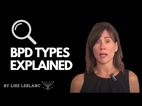Types of Borderline Personality Disorder in Psychology