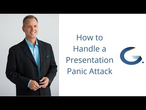 Managing Panic Attacks During Presentations on Reddit