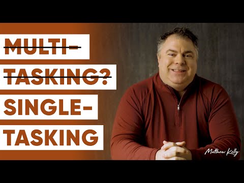 Single Tasking: A Path to Improved Mental Wellbeing