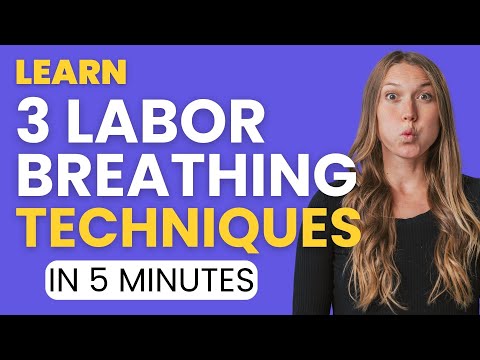 Breathing Techniques for Mental Calm During Labour