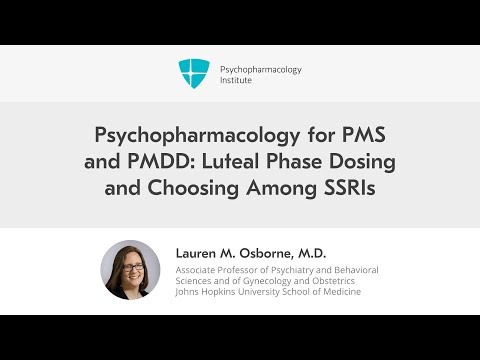 SSRIs and the Luteal Phase: Mental Health Connections