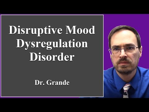 Disruptive Mood Regulation and Its Effects on Mental Health