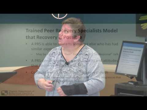 National Certified Peer Specialist in Mental Health Support