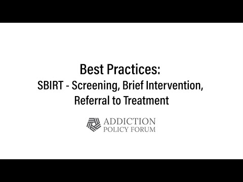 Effective Strategies for Screening and Brief Interventions