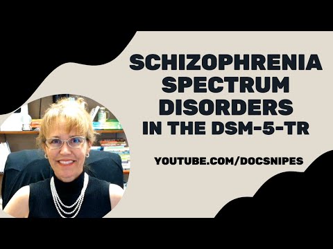 Types of Schizophrenia Diagnosed in DSM-5 Criteria