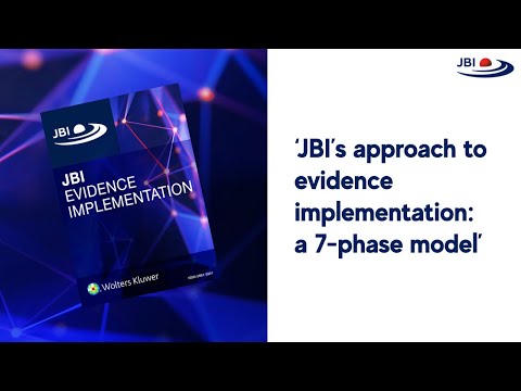 Integrating the JBI Model in Mental Health Practices