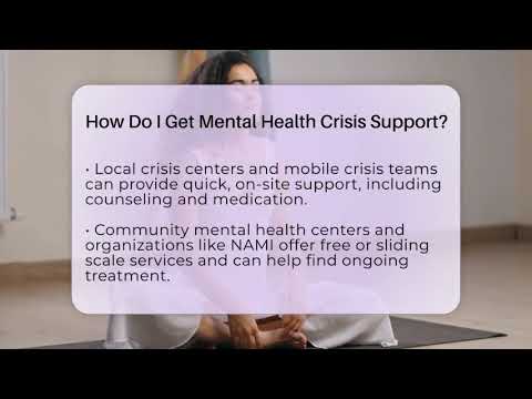 Find Local Mental Health Support for Depression Treatment