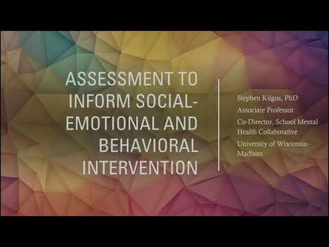 Assessing Social Emotional Behavior for Better Mental Health